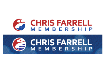 Logo Design entry 478663 submitted by rekakawan to the Logo Design for Chris Farrell Membership.com run by postman15