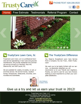 Web Design entry 480892 submitted by jnjnnino to the Web Design for TrustyCare.com run by trustycare