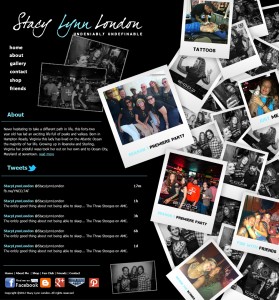 Web Design entry 481028 submitted by brandasaur to the Web Design for Stacy Lynn London run by stacylondon