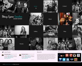 Web Design entry 481033 submitted by brandasaur to the Web Design for Stacy Lynn London run by stacylondon