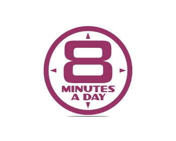Logo Design entry 482315 submitted by cmyk to the Logo Design for 8minutesaday.net run by annamaya