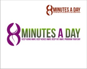 Logo Design entry 482301 submitted by phonic to the Logo Design for 8minutesaday.net run by annamaya