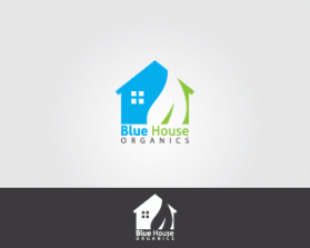 Logo Design entry 484062 submitted by kbcorbin to the Logo Design for Blue House Organics run by pattymelt101
