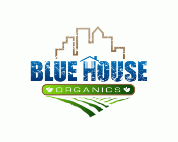 Logo Design entry 484119 submitted by cclia to the Logo Design for Blue House Organics run by pattymelt101