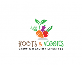 Logo Design entry 488190 submitted by Lifedrops to the Logo Design for Roots and Veggies run by Carrie Anne