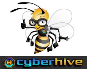 Logo Design entry 490077 submitted by john12343 to the Logo Design for Cyberhive.com run by cyberhivesocial