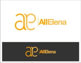 Logo Design entry 490248 submitted by elevenz to the Logo Design for AllElena.com run by elenavanek