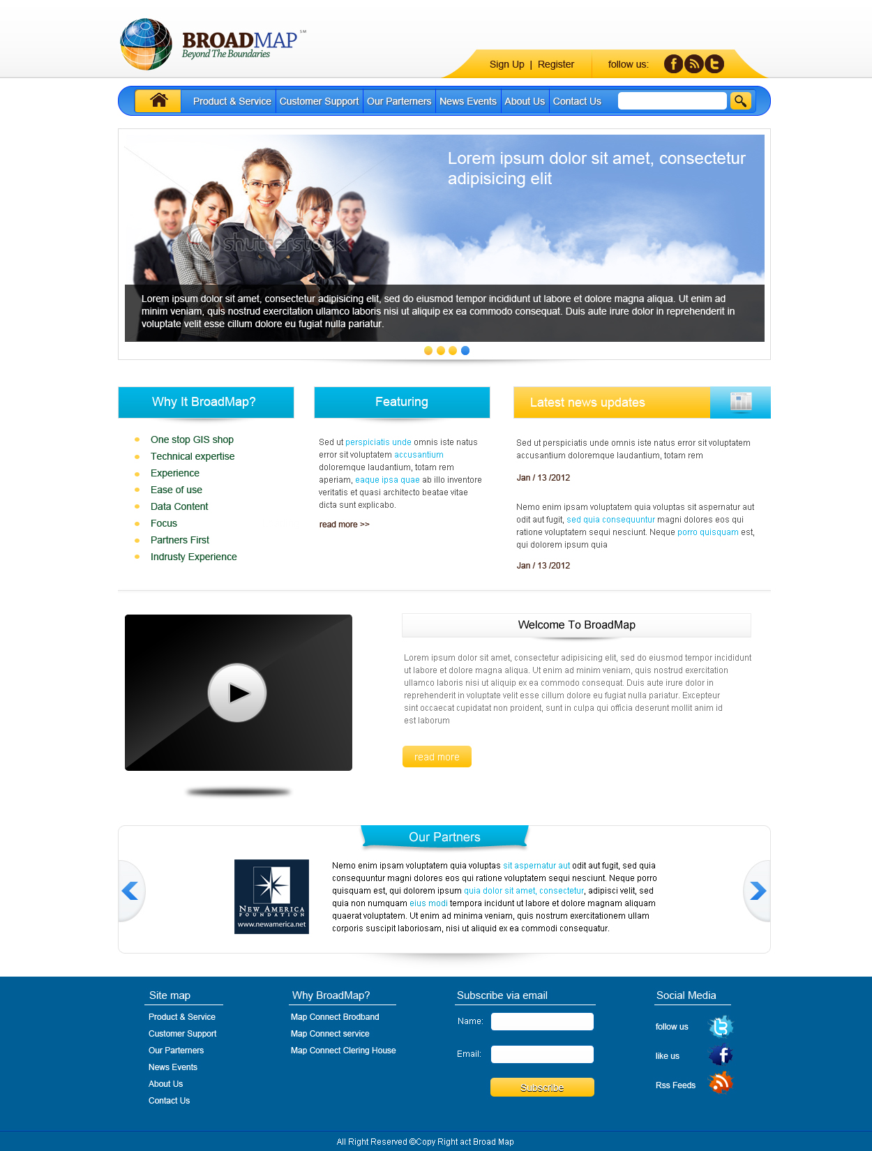 Web Design entry 511575 submitted by sushovan