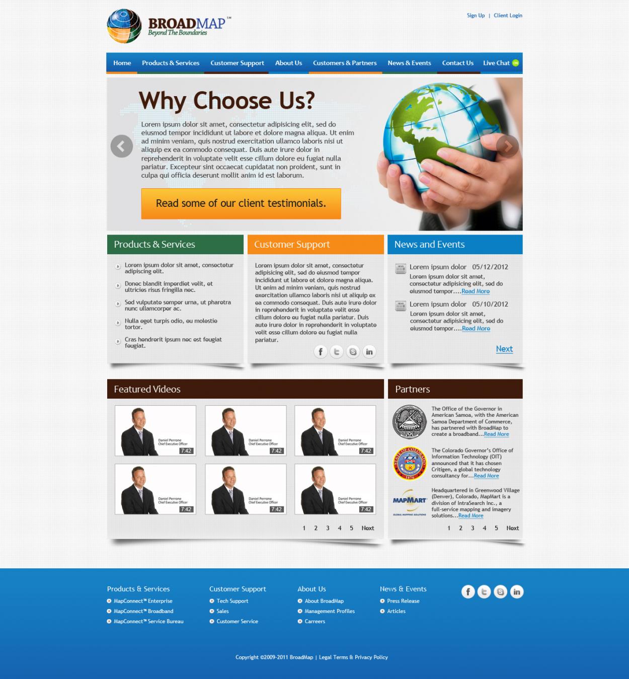 Web Design entry 511651 submitted by brandasaur