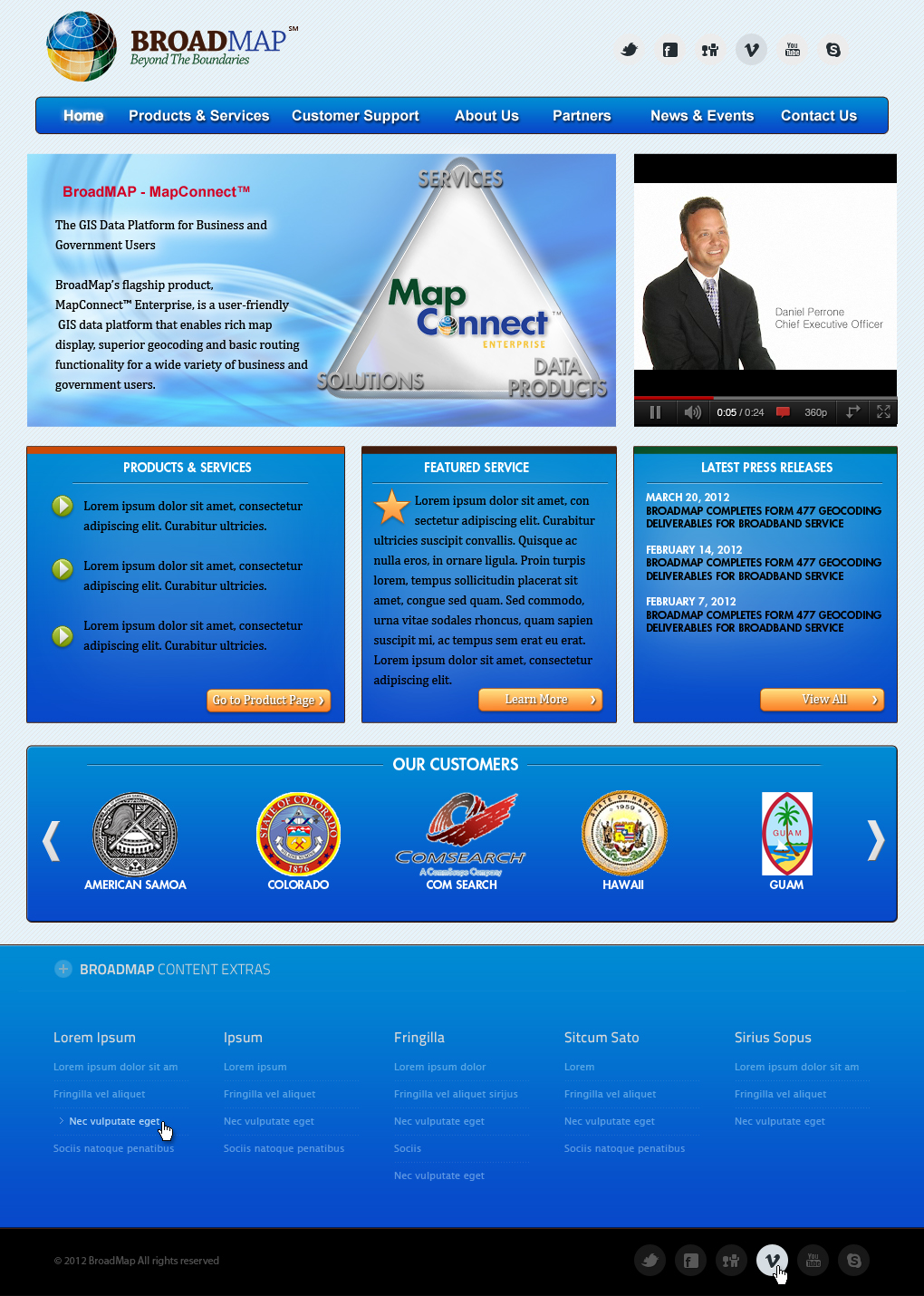 Web Design entry 511901 submitted by Sj5designs