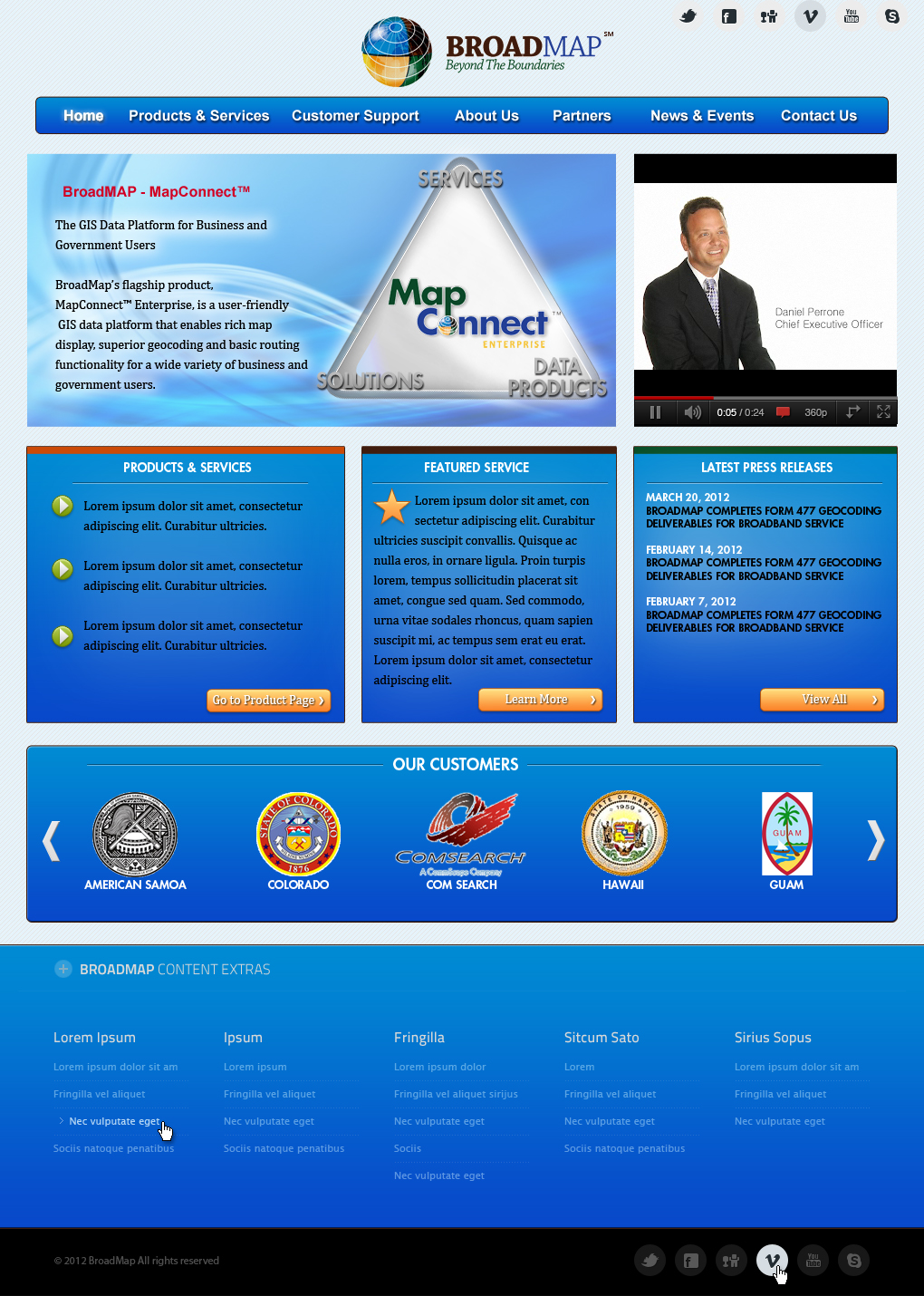 Web Design entry 511904 submitted by Sj5designs