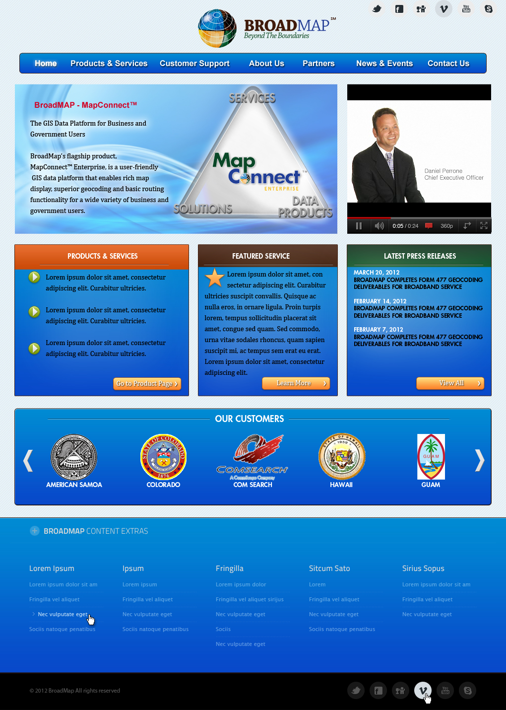Web Design entry 511908 submitted by Sj5designs