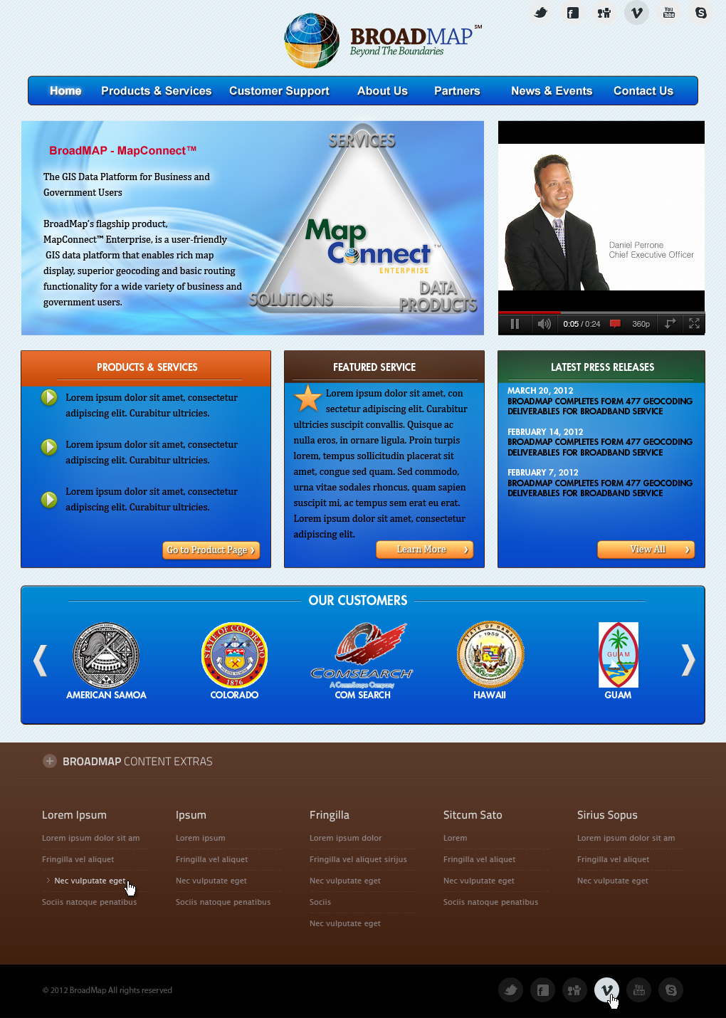 Web Design entry 511909 submitted by Sj5designs