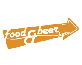 Logo Design entry 495442 submitted by visionaries to the Logo Design for Food & Beer Here run by shanesowers