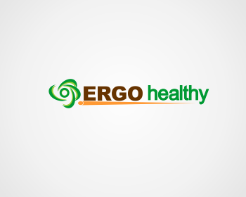 Logo Design entry 495865 submitted by rudi to the Logo Design for ERGOhealthy - www.ergohealthy.com run by Aspen