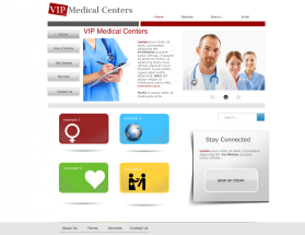 Web Design entry 499207 submitted by astraldemon to the Web Design for VIP Medical Centers run by doctorkev