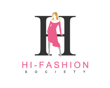 Logo Design entry 500907 submitted by greycrow to the Logo Design for HI Fashion Society run by hifashionsociety
