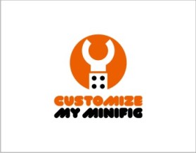Logo Design entry 502337 submitted by luckydesign to the Logo Design for www.customizemyminifig.com run by CustomizeMyMinifig