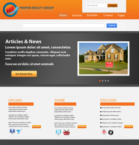 Web Design entry 503751 submitted by luckydesign