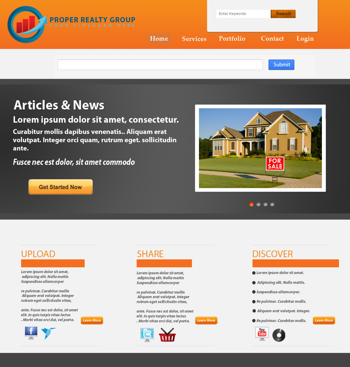 Web Design entry 518937 submitted by luckydesign