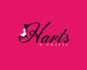 Logo Design entry 506201 submitted by TheenkPositive to the Logo Design for Harts n Crafts run by hartsncrafts