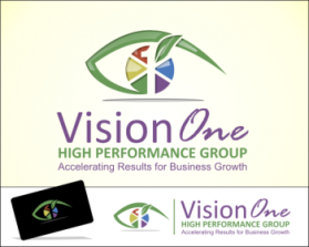 Logo Design entry 506506 submitted by bangmonza to the Logo Design for VisionOne High Performance Group run by DesignerDi