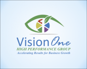 Logo Design entry 506519 submitted by FITRAH  to the Logo Design for VisionOne High Performance Group run by DesignerDi