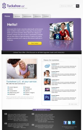 Web Design entry 508481 submitted by jnjnnino to the Web Design for Tuckahoe LLC run by krock18