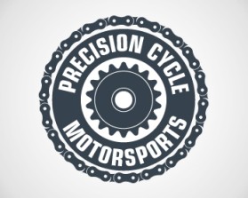 Logo Design entry 504545 submitted by FITRAH  to the Logo Design for PRECISION CYCLE MOTORSPORTS run by sylvadog