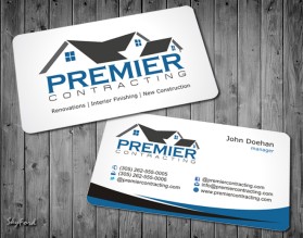 Business Card & Stationery Design entry 512766 submitted by skyford412 to the Business Card & Stationery Design for Premier Contracting run by premier contracting