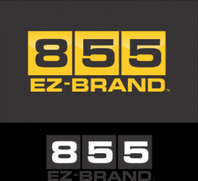 Logo Design entry 513828 submitted by FITRAH  to the Logo Design for 855 EZ Brand run by spot color