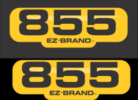 Logo Design entry 513829 submitted by LagraphixDesigns to the Logo Design for 855 EZ Brand run by spot color