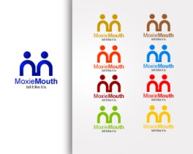 Logo Design entry 200467 submitted by werd to the Logo Design for moxiemouth.com run by MoxieMouth