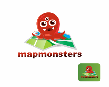 Logo Design entry 518222 submitted by tdesign to the Logo Design for Mapmonsters GIS Inc. run by mapmonsters