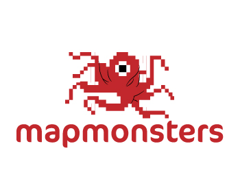 Logo Design entry 518294 submitted by leopard to the Logo Design for Mapmonsters GIS Inc. run by mapmonsters