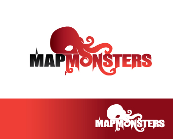 Logo Design entry 518294 submitted by room168 to the Logo Design for Mapmonsters GIS Inc. run by mapmonsters