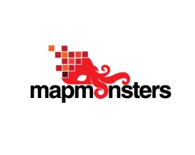 Logo Design entry 518271 submitted by room168 to the Logo Design for Mapmonsters GIS Inc. run by mapmonsters