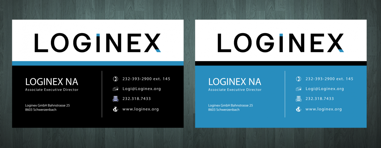 Business Card & Stationery Design entry 518954 submitted by ArtDoor to the Business Card & Stationery Design for Loginex GmbH run by Loginex