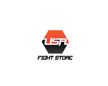 Logo Design entry 522279 submitted by room168 to the Logo Design for USA Fight Store run by USAFightStore