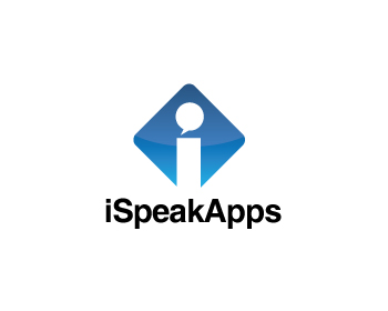 Logo Design entry 524628 submitted by room168 to the Logo Design for iSpeakApps.com run by kazeez