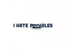 Logo Design entry 525180 submitted by A Fat Dutch to the Logo Design for ihatepotholes.com run by Simpleandclean