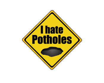 Logo Design entry 525201 submitted by shumalumba to the Logo Design for ihatepotholes.com run by Simpleandclean