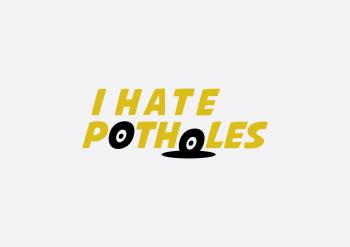 Logo Design entry 525181 submitted by permana91 to the Logo Design for ihatepotholes.com run by Simpleandclean