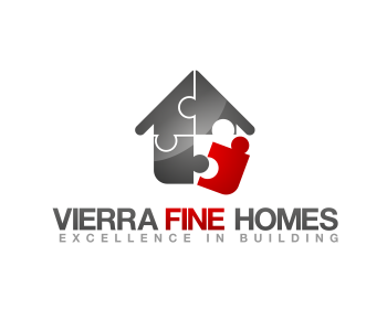Logo Design entry 528210 submitted by logokoe to the Logo Design for Vierra Fine Homes run by V.F.H