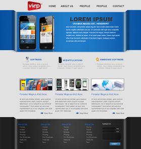Web Design entry 528982 submitted by luckydesign