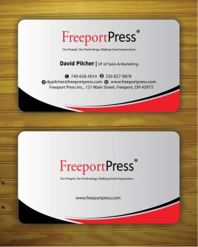 Business Card & Stationery Design entry 530070 submitted by anticonnex to the Business Card & Stationery Design for Freeport Press Inc. run by freeportpress
