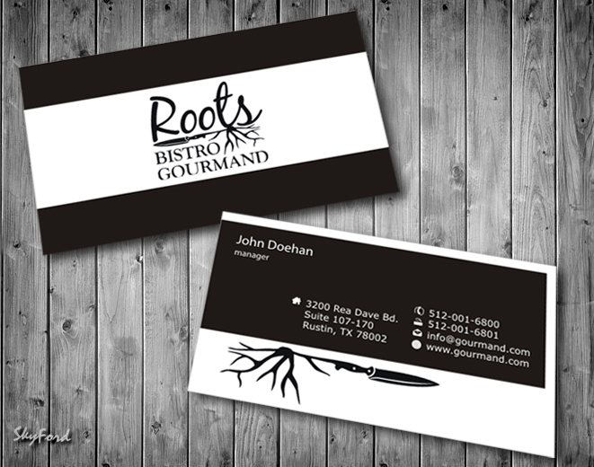 Business Card & Stationery Design entry 547281 submitted by skyford412
