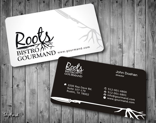 Business Card & Stationery Design entry 547460 submitted by skyford412