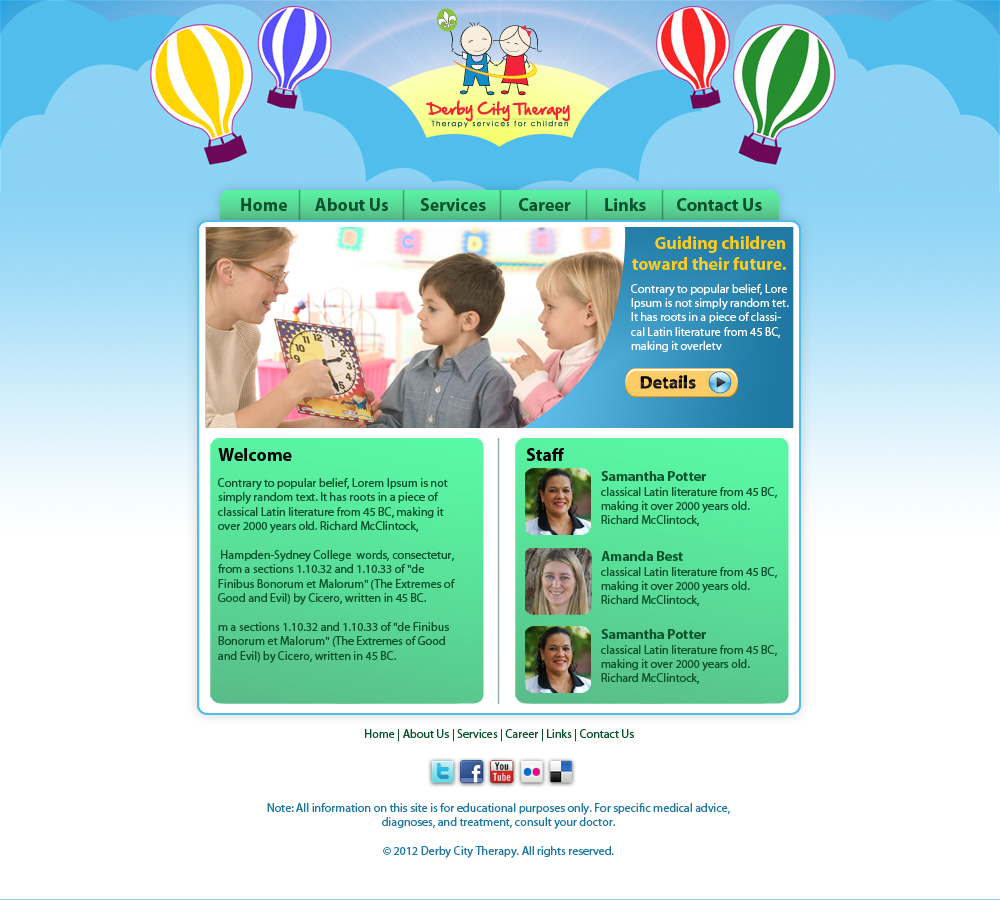 Web Design entry 551364 submitted by mchamber87