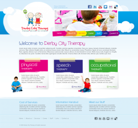 Web Design entry 532524 submitted by anticonnex to the Web Design for A speech therapy services website run by jagillen